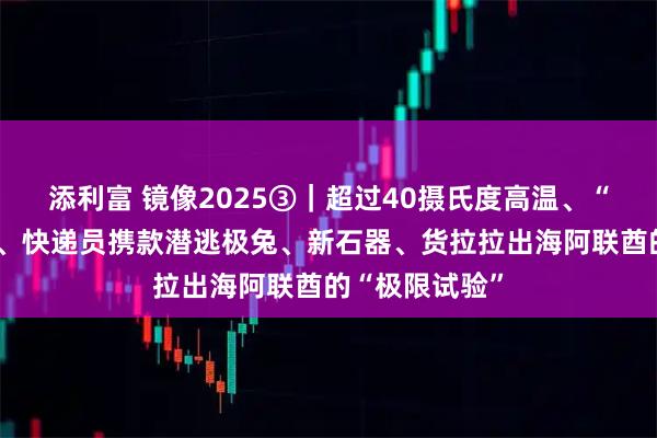 添利富 镜像2025③｜超过40摄氏度高温、“鬼探头”考试、快递员携款潜逃极兔、新石器、货拉拉出海阿联酋的“极限试验”